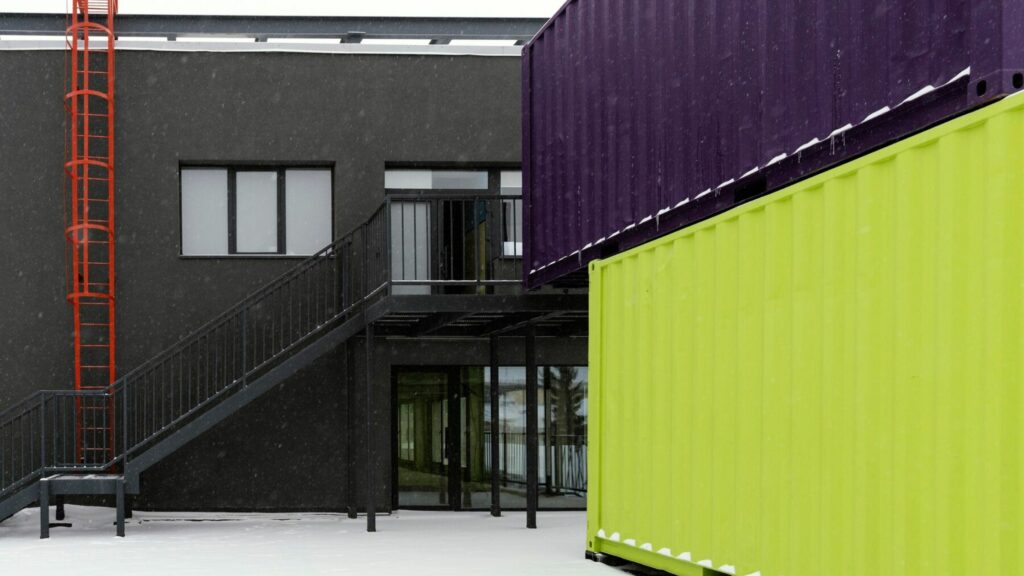 shipping containers for schools